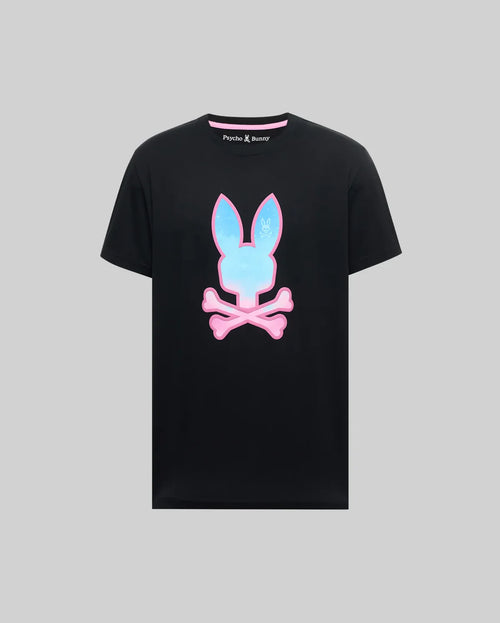 T-SHIRT PSYCHO BUNNY PARA HOMBRE COLOR NEGRO MT0200237001