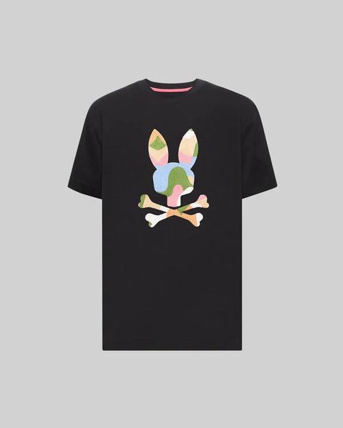 T-SHIRT PSYCHO BUNNY PARA HOMBRE COLOR NEGRO MT0200250001