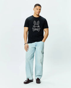 T-SHIRT PSYCHO BUNNY PARA HOMBRE COLOR NEGRO MT0200282001