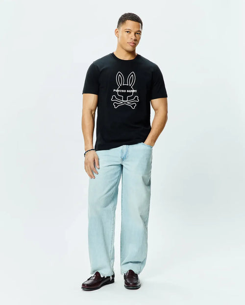 T-SHIRT PSYCHO BUNNY PARA HOMBRE COLOR NEGRO MT0200282001