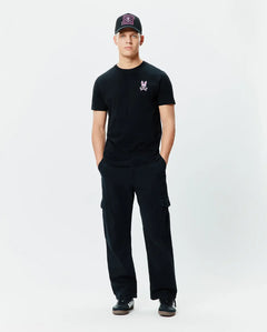 T-SHIRT PSYCHO BUNNY PARA HOMBRE COLOR NEGRO MT0200293001