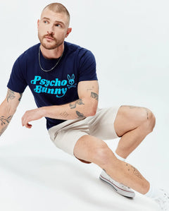 T-SHIRT PSYCHO BUNNY PARA HOMBRE COLOR AZUL MT0200313402