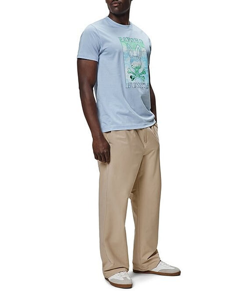 T-SHIRT PSYCHO BUNNY PARA HOMBRE COLOR AZUL MT0200314429