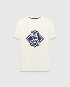 T-SHIRT PSYCHO BUNNY PARA HOMBRE COLOR BLANCO MT0200288250