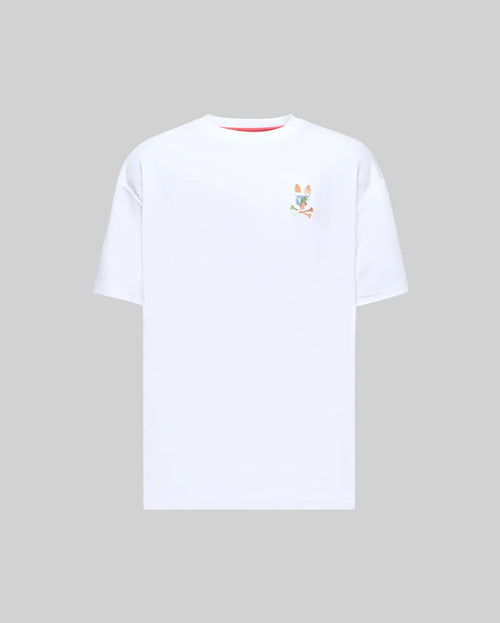 T-SHIRT PSYCHO BUNNY PARA HOMBRE COLOR BLANCO MT0200223100