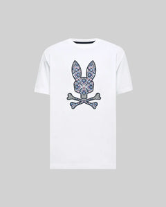 T-SHIRT PSYCHO BUNNY PARA HOMBRE COLOR BLANCO MT0200236100