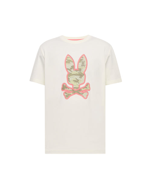 PSYCHO BUNNY CAMISETA ESTAMPADA PAUL PARA CABALLERO HOMBRE BEIGE MT0200239250
