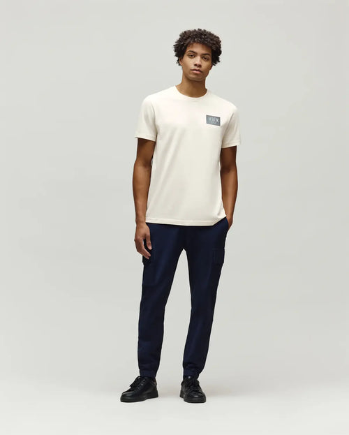 PSYCHO BUNNY CAMISETA ESTAMPADA LT JARVIS PARA CABALLERO HOMBRE BEIGE MT0200335250