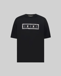 PSYCHO BUNNY CAMISETA HOLGADA OLIVIER PARA CABALLERO HOMBRE NEGRO MT0200204001