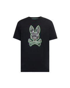 PSYCHO BUNNY CAMISETA ESTAMPADA PAUL PARA CABALLERO HOMBRE NEGRO MT0200239001