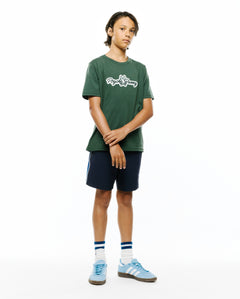 CAMISETA PSYCHO BUNNY PARA NIÑO COLOR VERDE