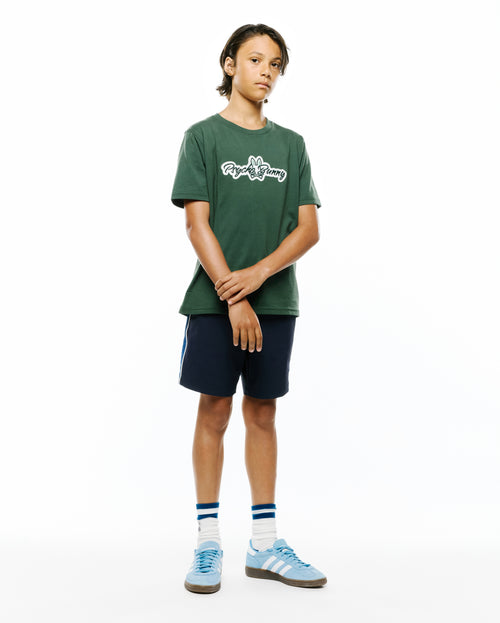CAMISETA PSYCHO BUNNY PARA NIÑO COLOR VERDE