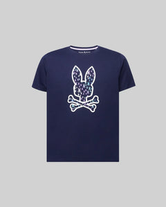 PSYCHO BUNNY CAMISETA ESTAMPADA NEV BUNNY PARA NIÑO NIÑO AZUL KT0200141402