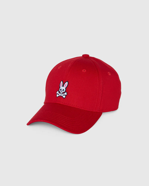PSYCHO BUNNY GORRA CLÁSICA PARA CABALLERO HOMBRE ROJO B6A816A1HTBRI