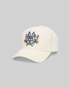 GORRA PSYCHO BUNNY PARA HOMBRE COLOR BLANCO MO1500079250