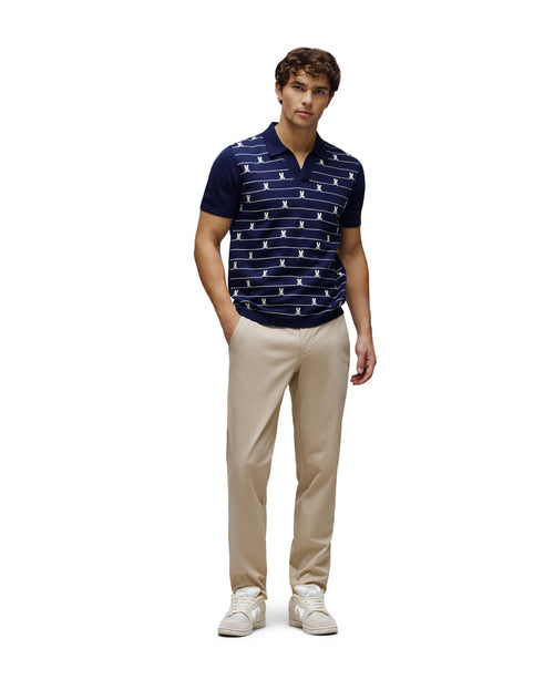 PSYCHO BUNNY PANTALÓN EDWARD PARA CABALLERO HOMBRE BEIGE MB0600014213