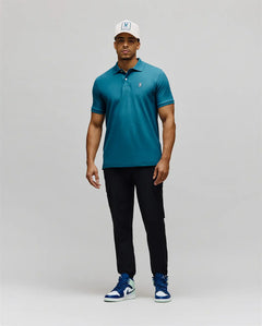 PSYCHO BUNNY POLO CLÁSICO PARA CABALLERO HOMBRE AZUL B6K001F200406