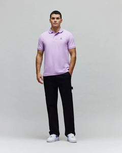 PSYCHO BUNNY POLO CLÁSICO PARA CABALLERO HOMBRE LILA B6K001F200507