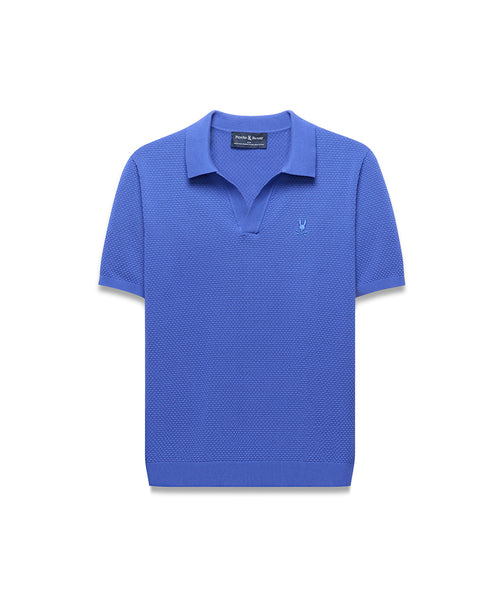 POLO M/C PSYCHO BUNNY PARA HOMBRE COLOR AZUL MT0100169426