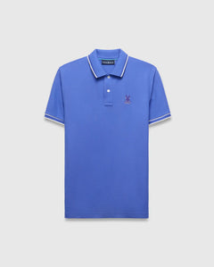 POLO M/C PSYCHO BUNNY PARA HOMBRE COLOR AZUL MT0100193426