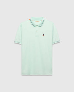 POLO M/C PSYCHO BUNNY PARA HOMBRE COLOR VERDE MT0100184322