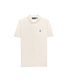 POLO M/C PSYCHO BUNNY PARA HOMBRE COLOR BLANCO B6K001F200250