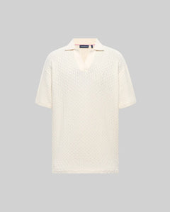 POLO M/C PSYCHO BUNNY PARA HOMBRE COLOR BLANCO MT0100213250