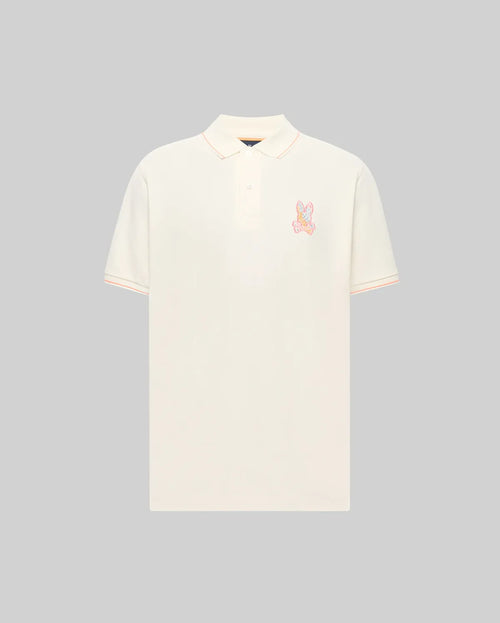 PSYCHO BUNNY POLO OLIVIER PARA CABALLERO HOMBRE BEIGE MT0100119250