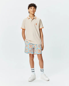 POLO M/C PSYCHO BUNNY PARA NIÑO COLOR BEIGE KT0100100254