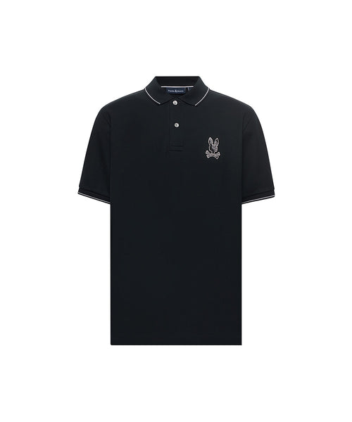 PSYCHO BUNNY POLO OLIVIER PARA NIÑO NIÑO NEGRO KT0100076001