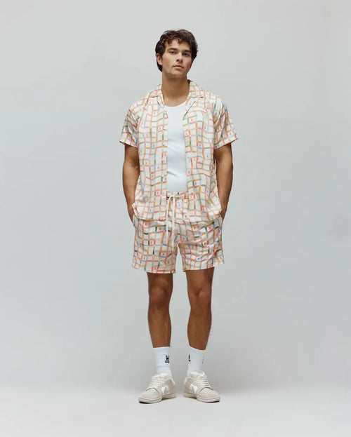 T-SWIM PSYCHO BUNNY PARA HOMBRE COLOR BLANCO MB1000048250