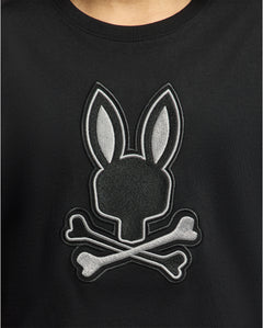 PSYCHO BUNNY CAMISETA NIÑO CUELLO REDONDO NEGRO