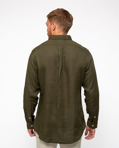 RALPH LAUREN CAMISA MANGA LARGA HOMBRE AMARILLO