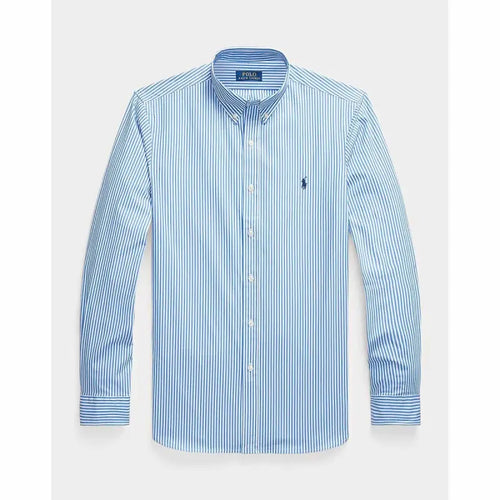 RALPH LAUREN CAMISA MANGA LARGA HOMBRE AZUL