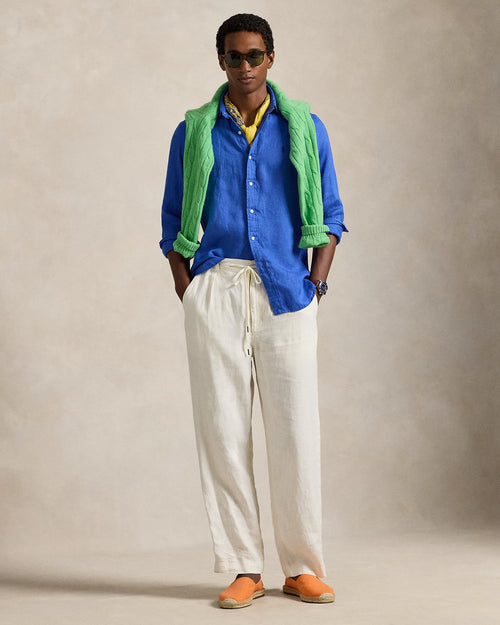 RALPH LAUREN HOMBRE CAMISA M/L AZUL