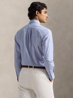 RALPH LAUREN CAMISA MANGA LARGA HOMBRE AZUL
