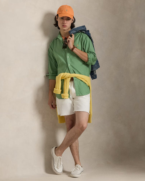 RALPH LAUREN HOMBRE CAMISA M/L VERDE