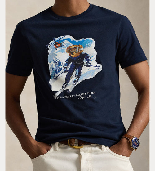 RALPH LAUREN HOMBRE T-SHIRT AZUL