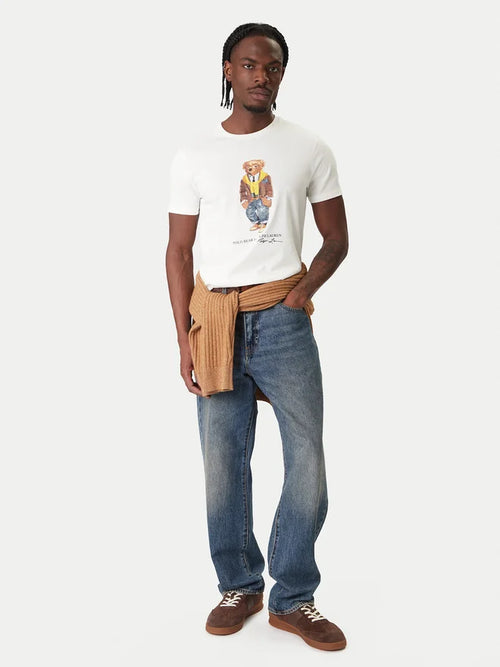 RALPH LAUREN HOMBRE T-SHIRT BLANCO
