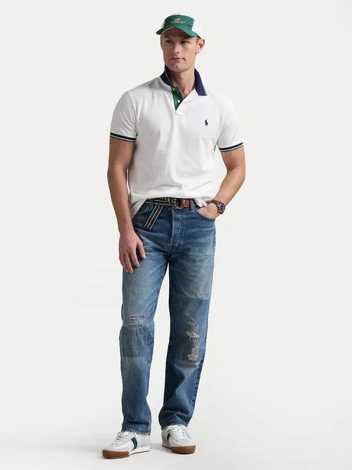 ralph lauren camisetas tipo polo hombre blanco