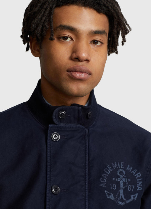 ralph lauren chaqueta con cremallera hombre azul