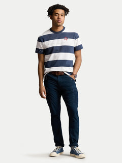 ralph lauren pantalon largo hombre azul