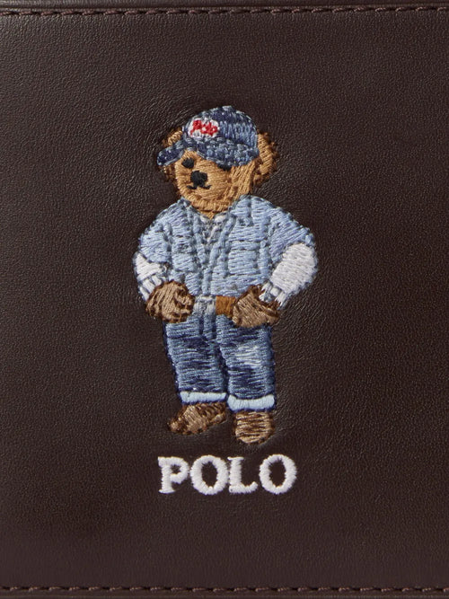 Billetera Billfold-Wallet-Medium Ralph Lauren Para Hombre De Color Marron