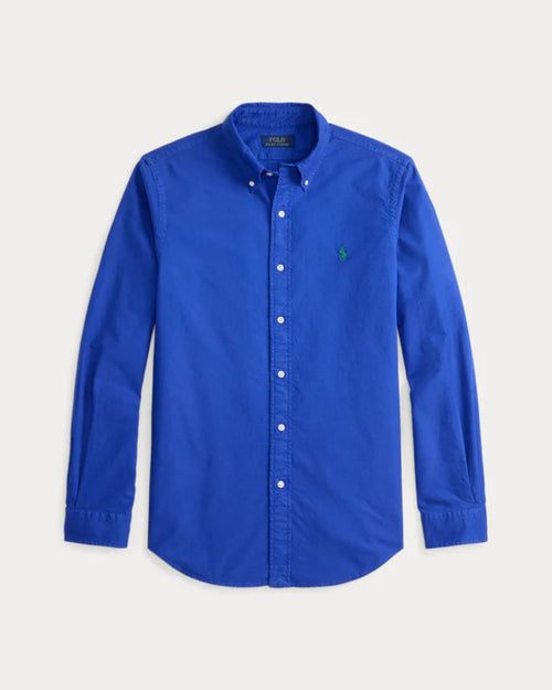 Camisa Manga Larga Cubdppcs-Long Sleeve-Sport Shirt Ralph Lauren Para Hombre De Color Azul