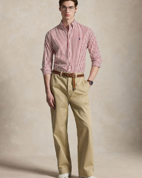 Camisa Manga Larga Woven-Sport Shirt-Shirt Ralph Lauren Para Hombre De Color Blanco