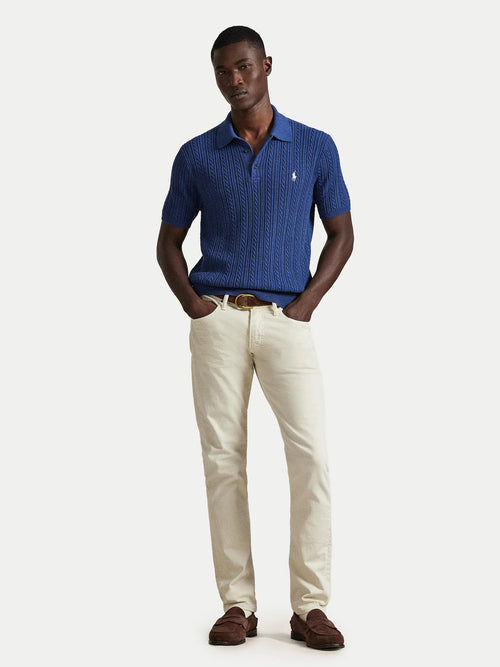 CAMISA TIPO POLO RALPH LAUREN PARA CABALLERO PULLOVER AZUL REF 710B13893001