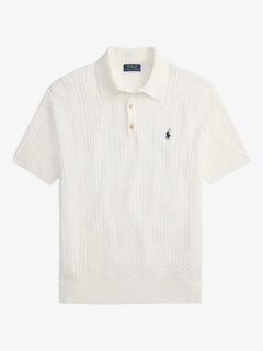 CAMISA TIPO POLO RALPH LAUREN PARA CABALLERO PULLOVER BLANCO REF 710B13893002