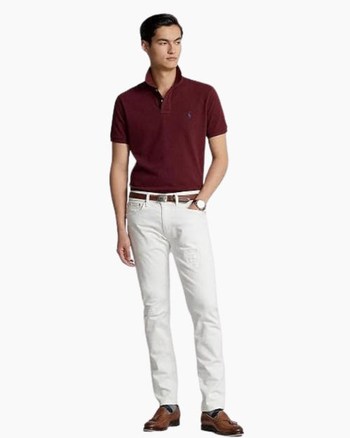 CAMISA TIPO POLO RALPH LAUREN PARA CABALLERO CLASSIC FIT ROJO REF 710534735343