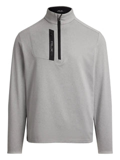 Sueter Knit-Half Zip-Pullover Ralph Lauren Para Hombre De Color Gris