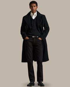 Sueter Ls Sf Vn Pp-Long Sleeve-Sweater Ralph Lauren Para Hombre De Color Negro